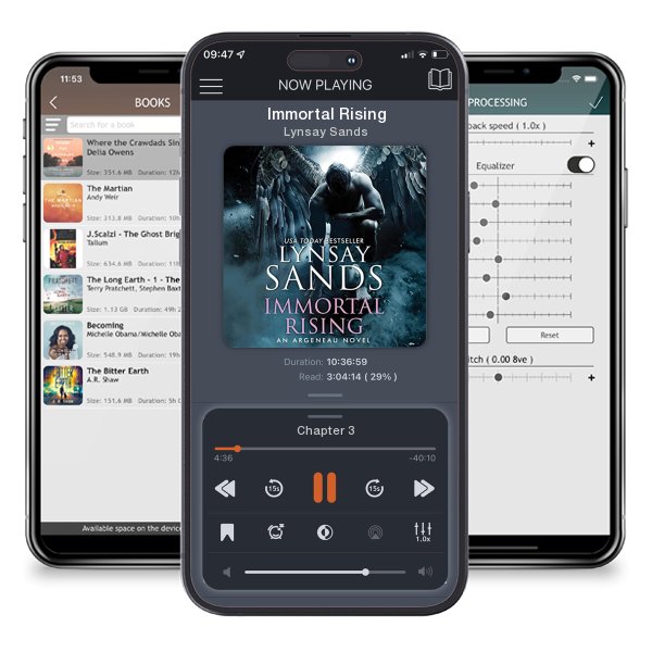 Download fo free audiobook Immortal Rising by Lynsay Sands and listen anywhere on your iOS devices in the ListenBook app.