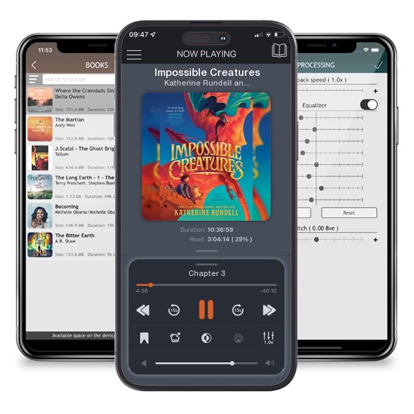 Download fo free audiobook Impossible Creatures by Katherine Rundell and Ashley MacKenzie and listen anywhere on your iOS devices in the ListenBook app.