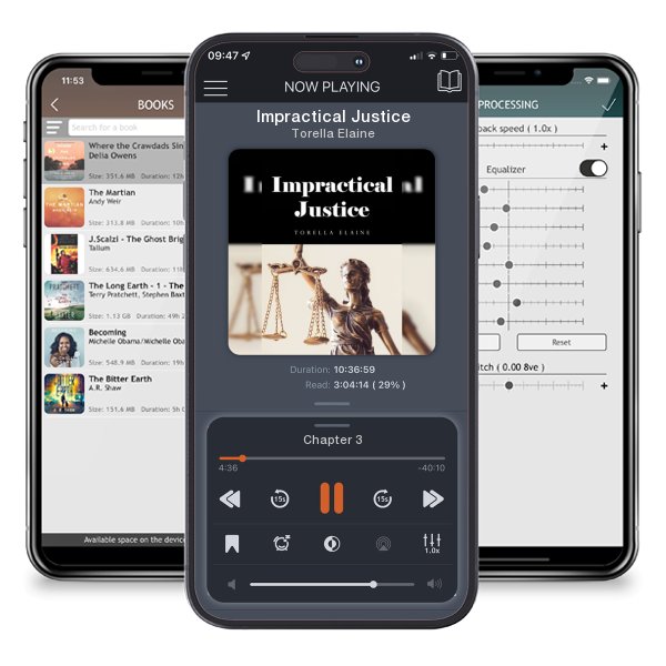 Download fo free audiobook Impractical Justice by Torella Elaine and listen anywhere on your iOS devices in the ListenBook app.