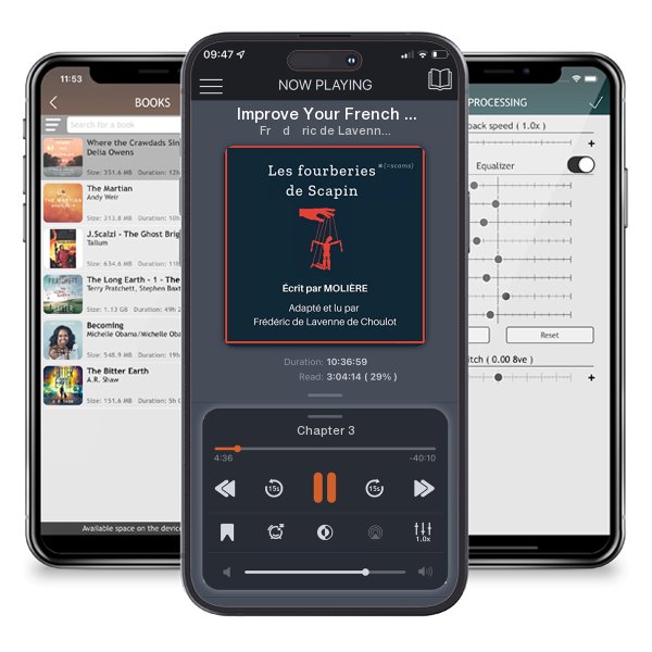 Download fo free audiobook Improve Your French by Reading Les Fourberies de Scapin by Frédéric de Lavenne de Choulot and listen anywhere on your iOS devices in the ListenBook app.