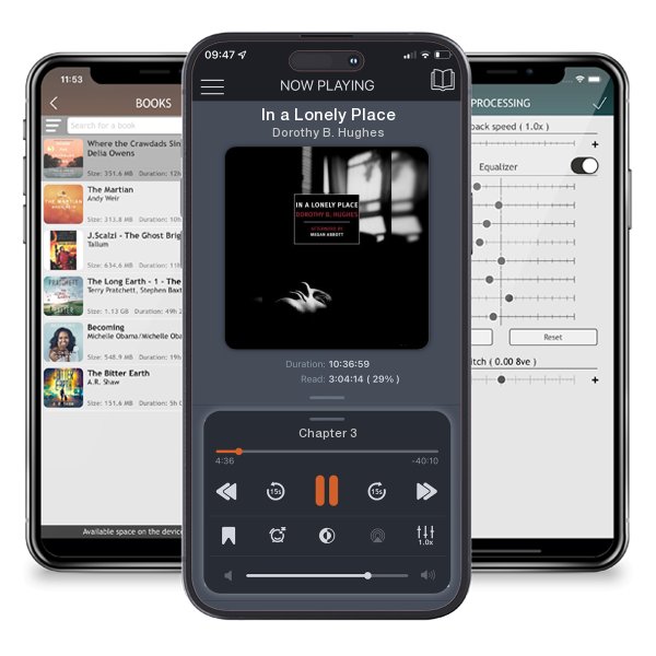 Download fo free audiobook In a Lonely Place by Dorothy B. Hughes and listen anywhere on your iOS devices in the ListenBook app.