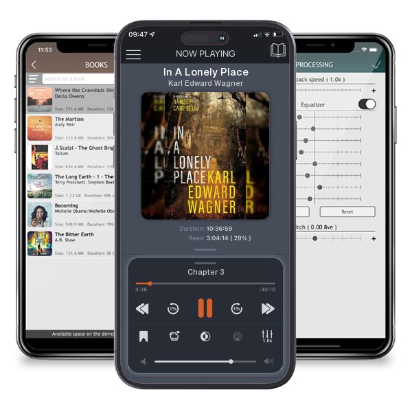 Download fo free audiobook In A Lonely Place by Karl Edward Wagner and listen anywhere on your iOS devices in the ListenBook app.