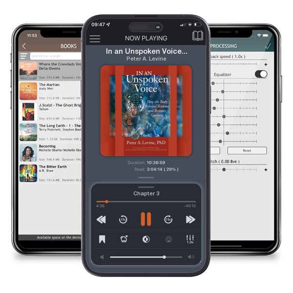 Download fo free audiobook In an Unspoken Voice: How the Body Releases Trauma and... by Peter A. Levine and listen anywhere on your iOS devices in the ListenBook app.