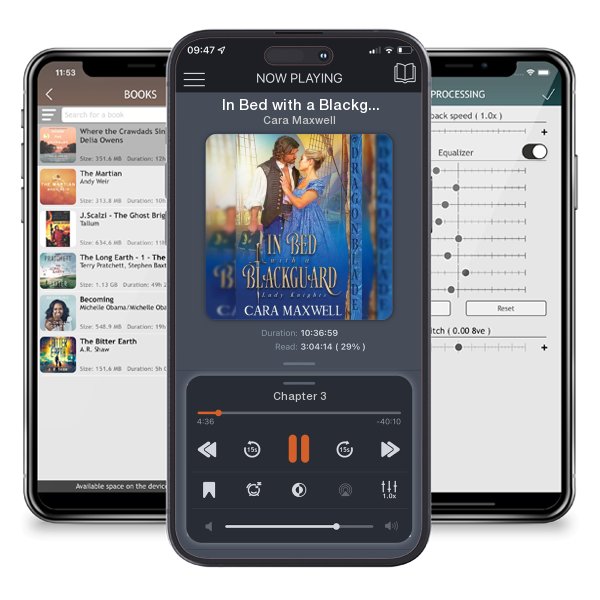 Download fo free audiobook In Bed with a Blackguard by Cara Maxwell and listen anywhere on your iOS devices in the ListenBook app.