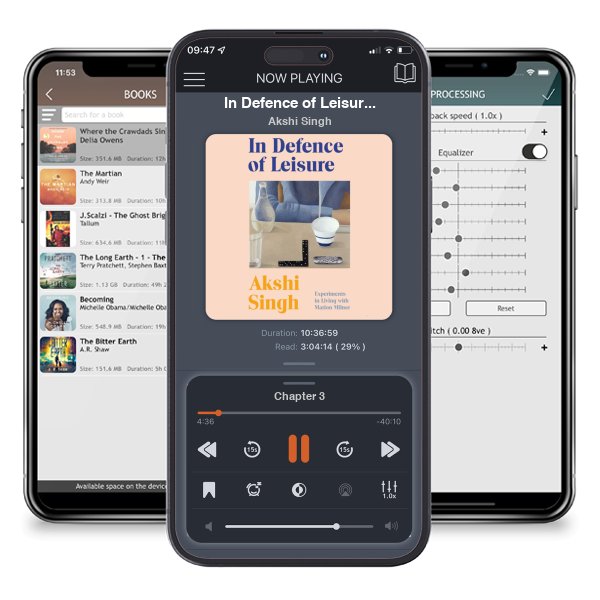 Download fo free audiobook In Defence of Leisure by Akshi Singh and listen anywhere on your iOS devices in the ListenBook app.