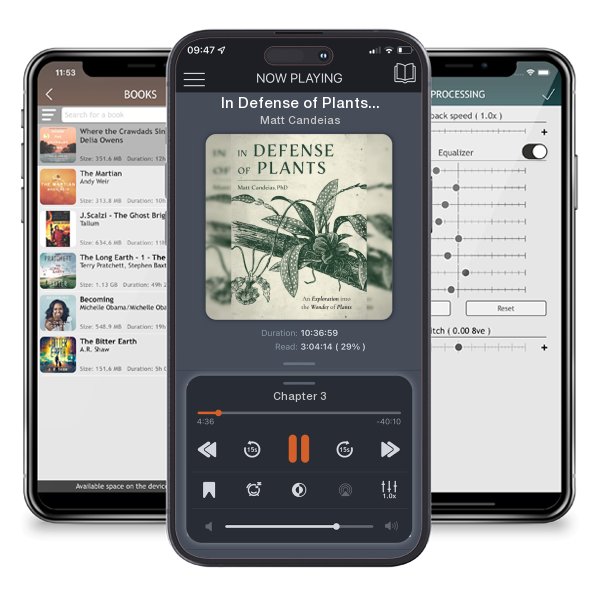 Download fo free audiobook In Defense of Plants: An Exploration Into the Wonder of... by Matt Candeias and listen anywhere on your iOS devices in the ListenBook app.