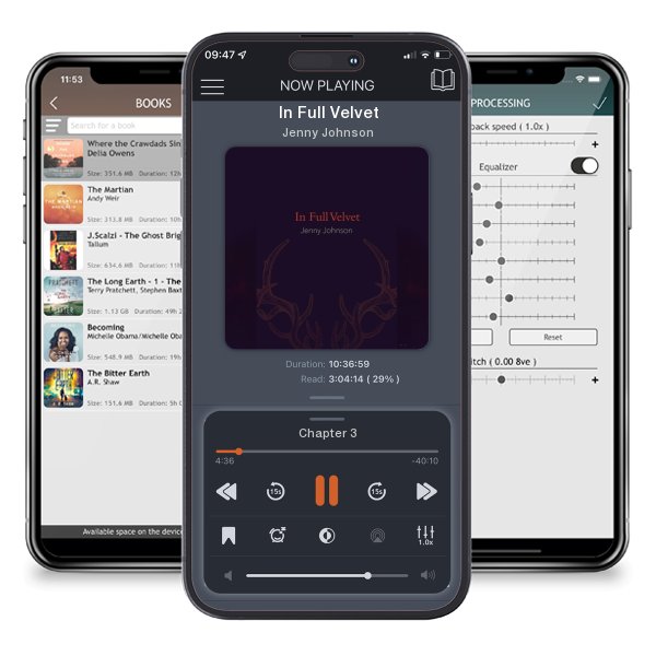 Download fo free audiobook In Full Velvet by Jenny Johnson and listen anywhere on your iOS devices in the ListenBook app.