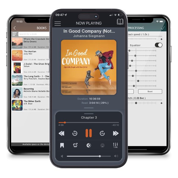 Download fo free audiobook In Good Company (Notable People with their Pets) by Johanna Siegmann and listen anywhere on your iOS devices in the ListenBook app.