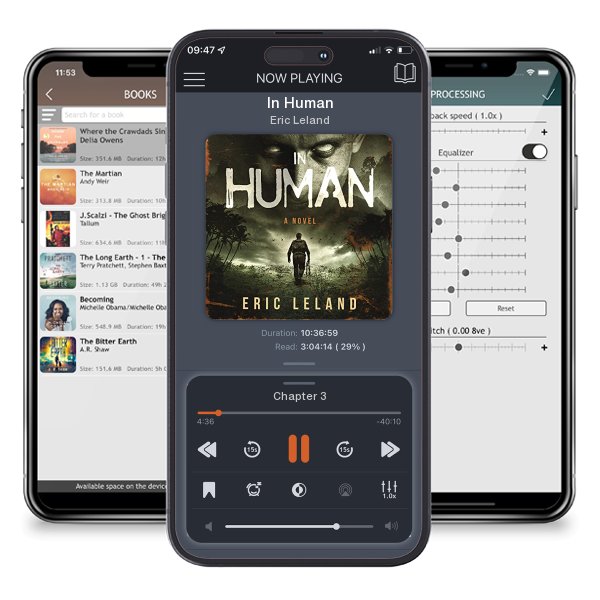 Download fo free audiobook In Human by Eric Leland and listen anywhere on your iOS devices in the ListenBook app.