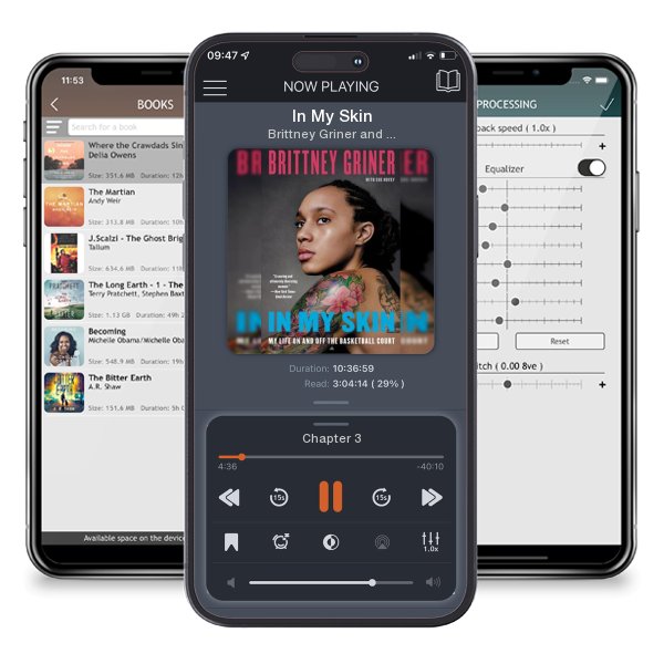 Download fo free audiobook In My Skin by Brittney Griner and Sue Hovey and listen anywhere on your iOS devices in the ListenBook app.