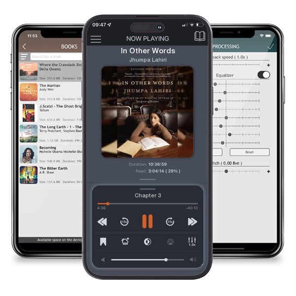 Download fo free audiobook In Other Words by Jhumpa Lahiri and listen anywhere on your iOS devices in the ListenBook app.