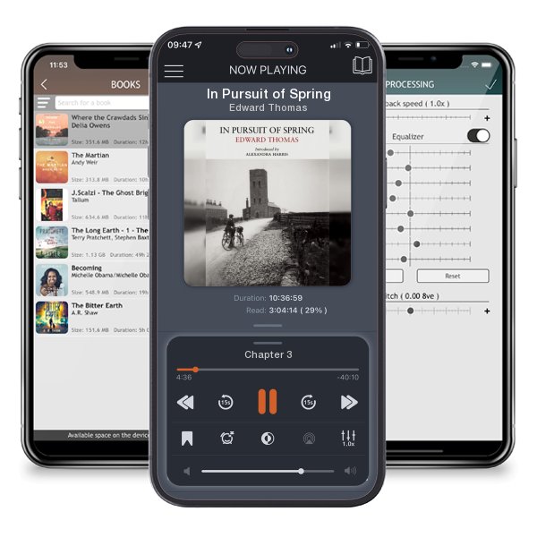 Download fo free audiobook In Pursuit of Spring by Edward Thomas and listen anywhere on your iOS devices in the ListenBook app.