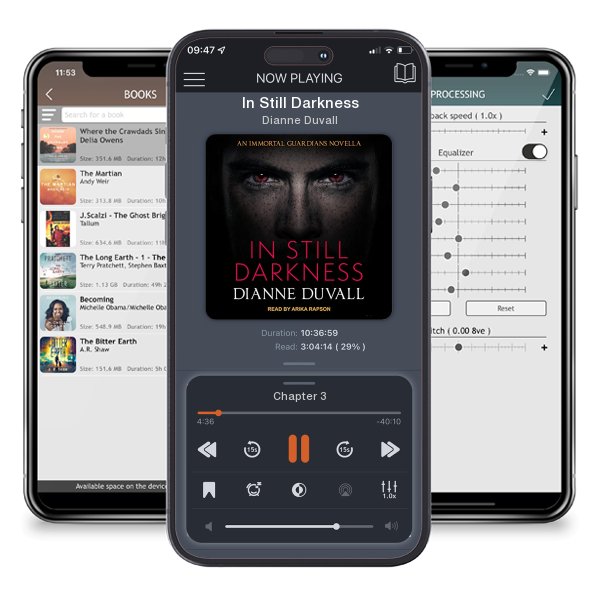 Download fo free audiobook In Still Darkness by Dianne Duvall and listen anywhere on your iOS devices in the ListenBook app.