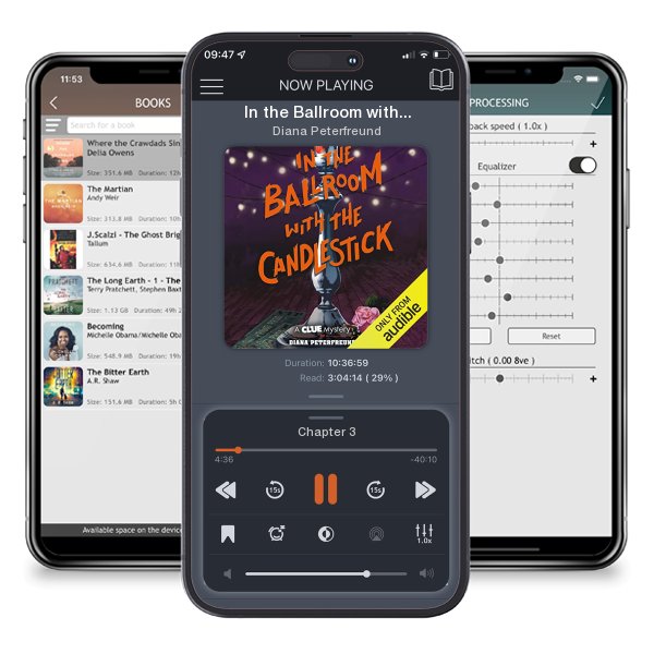 Download fo free audiobook In the Ballroom with the Candlestick by Diana Peterfreund and listen anywhere on your iOS devices in the ListenBook app.