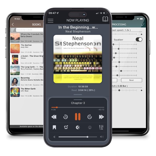 Download fo free audiobook In the Beginning...was the Command Line by Neal Stephenson and listen anywhere on your iOS devices in the ListenBook app.