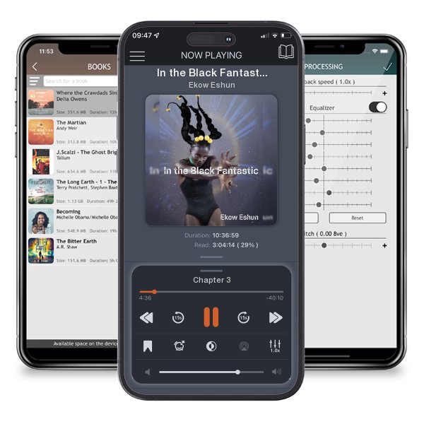 Download fo free audiobook In the Black Fantastic by Ekow Eshun and listen anywhere on your iOS devices in the ListenBook app.