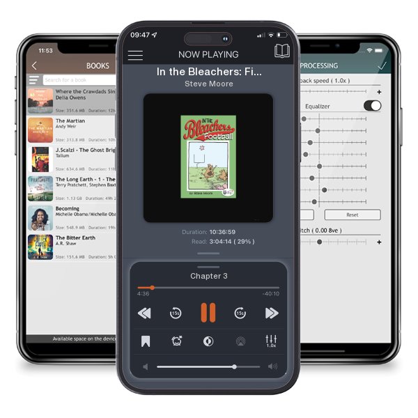Download fo free audiobook In the Bleachers: Fishing by Steve Moore and listen anywhere on your iOS devices in the ListenBook app.