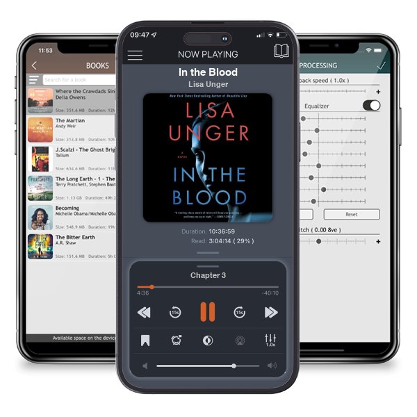 Download fo free audiobook In the Blood by Lisa Unger and listen anywhere on your iOS devices in the ListenBook app.