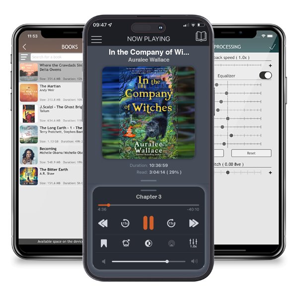 Download fo free audiobook In the Company of Witches (An Evenfall Witches B&B Mystery) by Auralee Wallace and listen anywhere on your iOS devices in the ListenBook app.