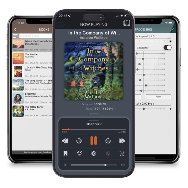 Download fo free audiobook In the Company of Witches by Auralee Wallace and listen anywhere on your iOS devices in the ListenBook app.