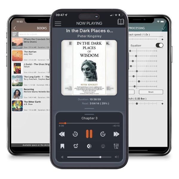 Download fo free audiobook In the Dark Places of Wisdom by Peter Kingsley and listen anywhere on your iOS devices in the ListenBook app.