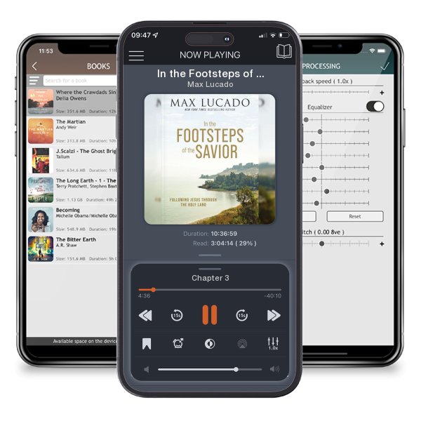 Download fo free audiobook In the Footsteps of the Savior: Following Jesus Through the... by Max Lucado and listen anywhere on your iOS devices in the ListenBook app.