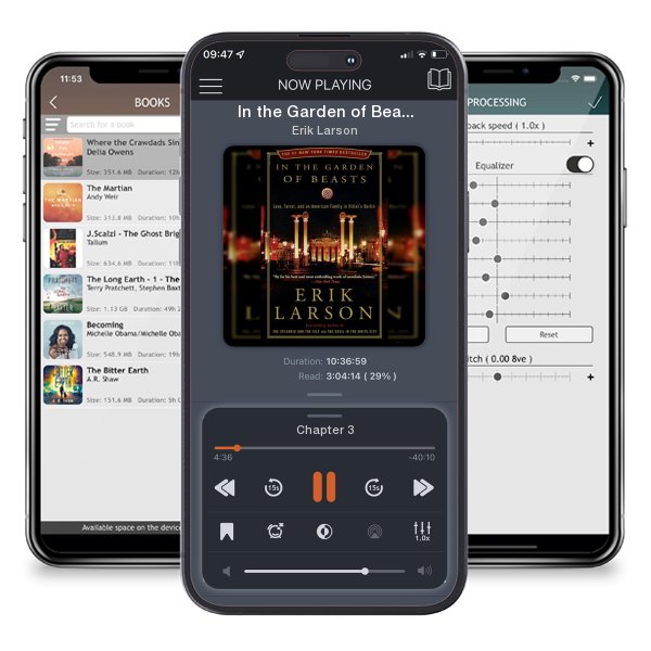 Download fo free audiobook In the Garden of Beasts: Love, Terror, and an American Family... by Erik Larson and listen anywhere on your iOS devices in the ListenBook app.