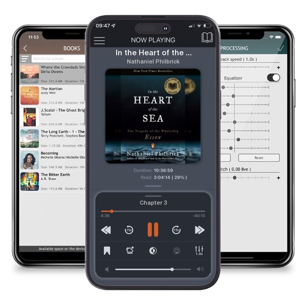 Download fo free audiobook In the Heart of the Sea: The Tragedy of the Whaleship Essex by Nathaniel Philbrick and listen anywhere on your iOS devices in the ListenBook app.