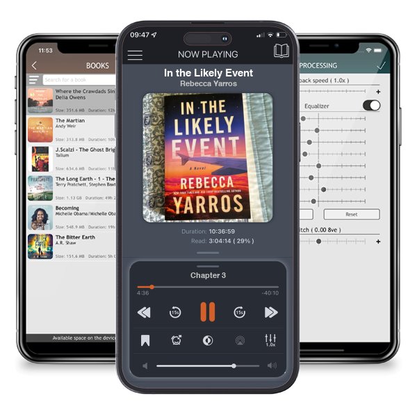 Download fo free audiobook In the Likely Event by Rebecca Yarros and listen anywhere on your iOS devices in the ListenBook app.