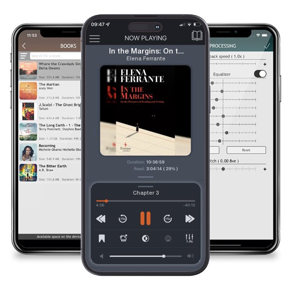 Download fo free audiobook In the Margins: On the Pleasures of Reading and Writing by Elena Ferrante and listen anywhere on your iOS devices in the ListenBook app.