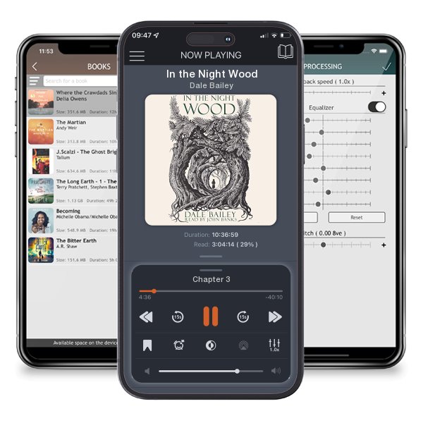 Download fo free audiobook In the Night Wood by Dale Bailey and listen anywhere on your iOS devices in the ListenBook app.
