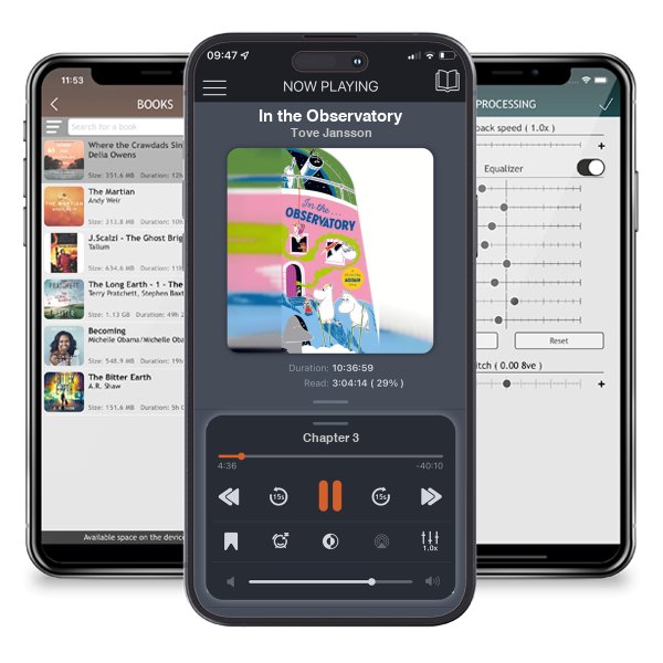 Download fo free audiobook In the Observatory by Tove Jansson and listen anywhere on your iOS devices in the ListenBook app.