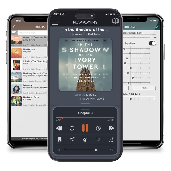 Download fo free audiobook In the Shadow of the Ivory Tower: How Universities Are... by Davarian L. Baldwin and listen anywhere on your iOS devices in the ListenBook app.