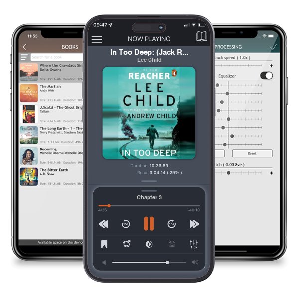 Download fo free audiobook In Too Deep: (Jack Reacher 29) - Jack Reacher by Lee Child and listen anywhere on your iOS devices in the ListenBook app.