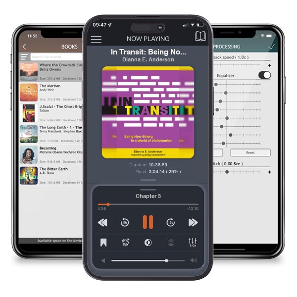 Download fo free audiobook In Transit: Being Non-Binary in a World of Dichotomies by Dianna E. Anderson and listen anywhere on your iOS devices in the ListenBook app.