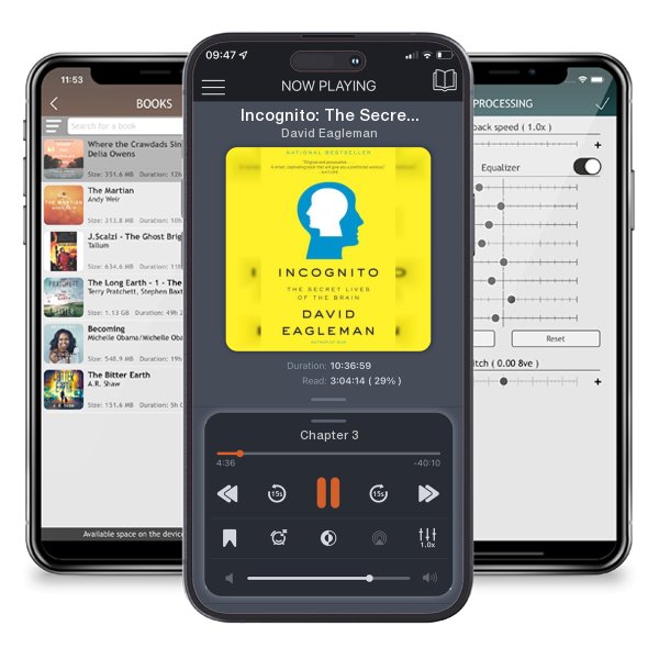 Download fo free audiobook Incognito: The Secret Lives of the Brain by David Eagleman and listen anywhere on your iOS devices in the ListenBook app.