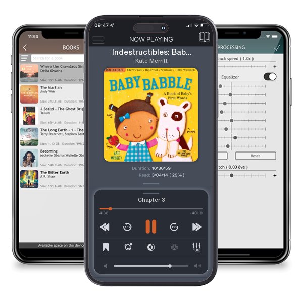 Download fo free audiobook Indestructibles: Baby Babble: A Book of Baby's First Words: Chew Proof · Rip Proof · Nontoxic · 100% Washable (Book for Babies, Newborn Books, Safe to Chew) by Kate Merritt and listen anywhere on your iOS devices in the ListenBook app.