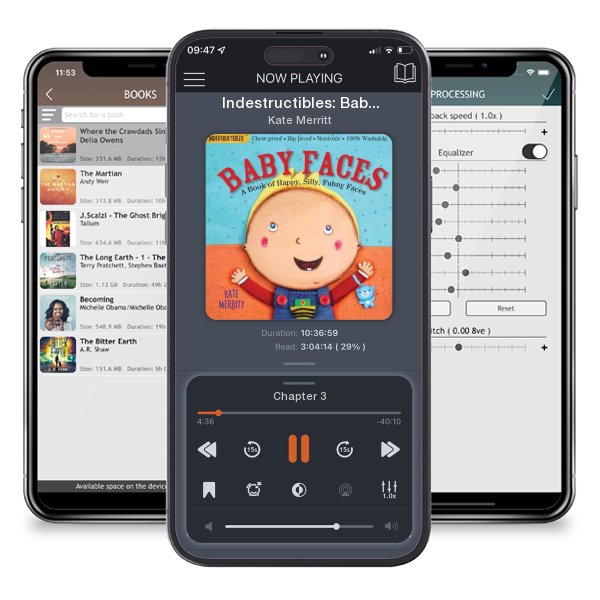 Download fo free audiobook Indestructibles: Baby Faces: A Book of Happy, Silly, Funny Faces: Chew Proof · Rip Proof · Nontoxic · 100% Washable (Book for Babies, Newborn Books, Safe to Chew) by Kate Merritt and listen anywhere on your iOS devices in the ListenBook app.