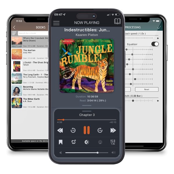 Download fo free audiobook Indestructibles: Jungle Rumble!: Chew Proof - Rip Proof -... by Kaaren Pixton and listen anywhere on your iOS devices in the ListenBook app.