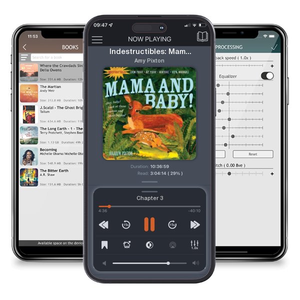 Download fo free audiobook Indestructibles: Mama and Baby!: Chew Proof · Rip Proof · Nontoxic · 100% Washable (Book for Babies, Newborn Books, Safe to Chew) by Amy Pixton and listen anywhere on your iOS devices in the ListenBook app.