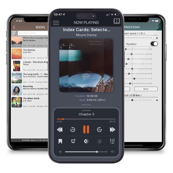 Download fo free audiobook Index Cards: Selected Essays by Moyra Davey and listen anywhere on your iOS devices in the ListenBook app.