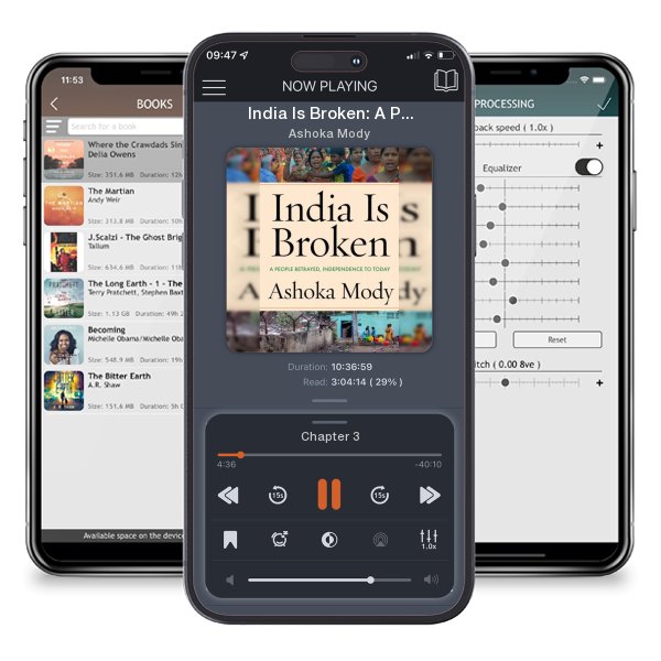 Download fo free audiobook India Is Broken: A People Betrayed, Independence to Today by Ashoka Mody and listen anywhere on your iOS devices in the ListenBook app.