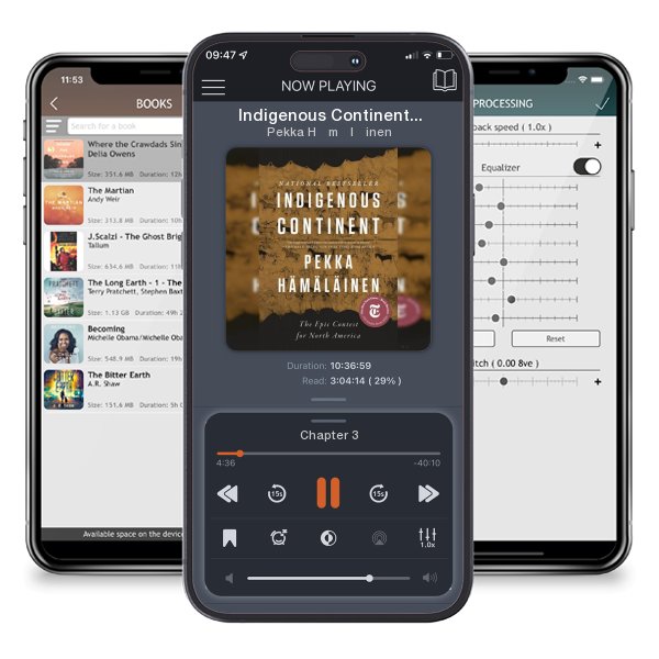 Download fo free audiobook Indigenous Continent: The Epic Contest for North America by Pekka Hämäläinen and listen anywhere on your iOS devices in the ListenBook app.