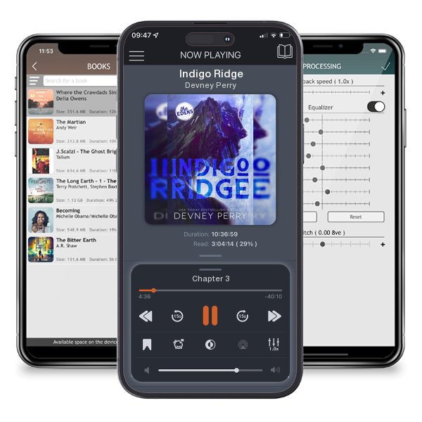 Download fo free audiobook Indigo Ridge by Devney Perry and listen anywhere on your iOS devices in the ListenBook app.