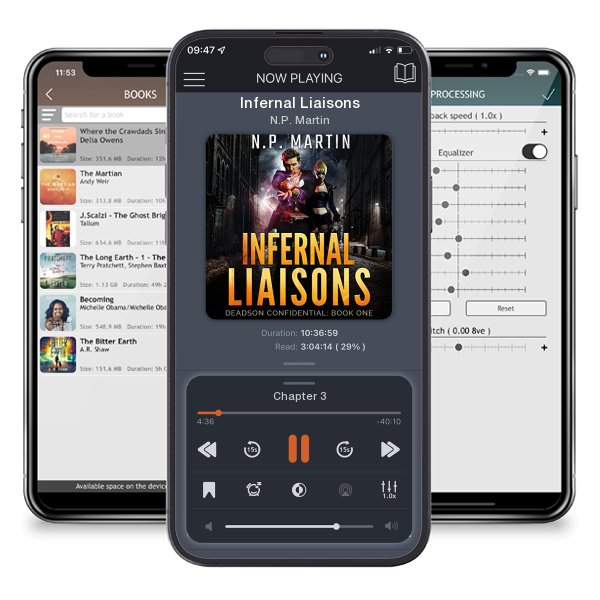 Download fo free audiobook Infernal Liaisons by N.P. Martin and listen anywhere on your iOS devices in the ListenBook app.