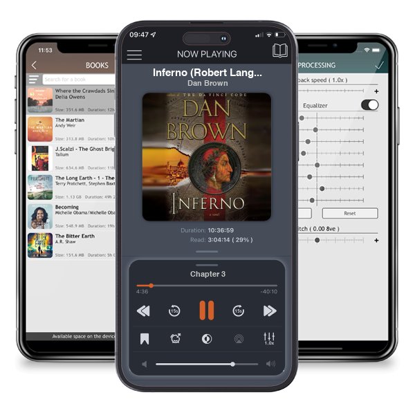 Download fo free audiobook Inferno (Robert Langdon, #4) by Dan Brown and listen anywhere on your iOS devices in the ListenBook app.