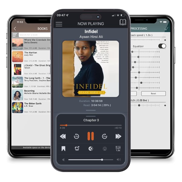 Download fo free audiobook Infidel by Ayaan Hirsi Ali and listen anywhere on your iOS devices in the ListenBook app.