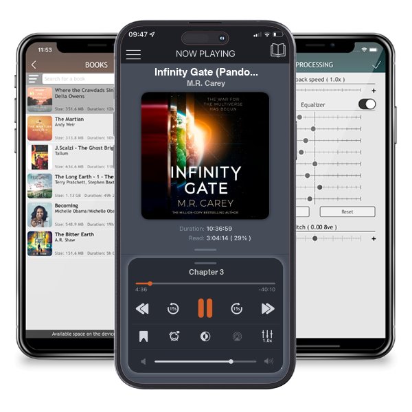 Download fo free audiobook Infinity Gate (Pandominion, #1) by M.R. Carey and listen anywhere on your iOS devices in the ListenBook app.