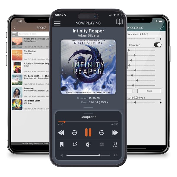 Download fo free audiobook Infinity Reaper by Adam Silvera and listen anywhere on your iOS devices in the ListenBook app.