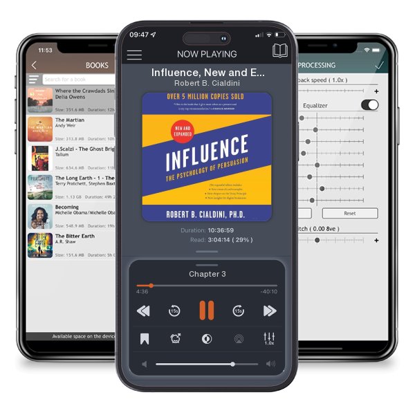 Download fo free audiobook Influence, New and Expanded by Robert B. Cialdini and listen anywhere on your iOS devices in the ListenBook app.